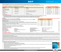 Regular Classroom Program: SAT Exam Coaching
