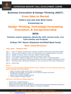 Regular Classroom Program: Business Innovation & Design Thinking