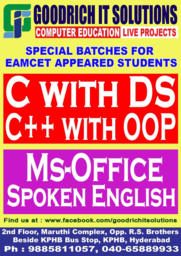 Regular Classroom Program: C++ with OOPS