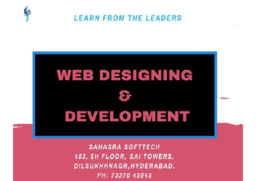 Regular Class Program: Web Designing
