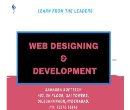 Regular Class Program: Web Designing