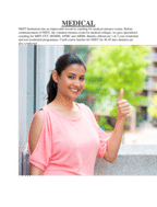 Regular Classroom Program: Medical - Regular Classroom