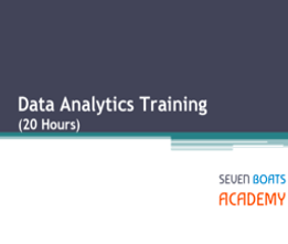 Weekday Program: Data Analytics Training