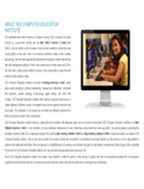 Indian institute of computer science: Fees, Reviews, Address, Contact