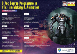 Bachelor of Vocational Studies [B.Voc.] (VFX Film Making & Animation)