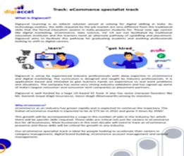 eCommerce Specialist Track Course