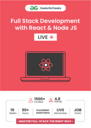 Full Stack Development with React & Node JS - Live