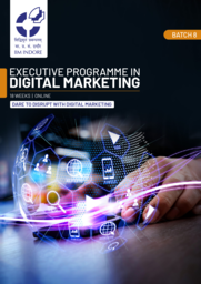 Executive Programme in Digital Marketing by Indian Institute of Management Indore