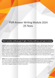 Shubhra Ranjan IAS Academy Test Series 2024 Brochure