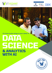 Data Science and Analytics In AI