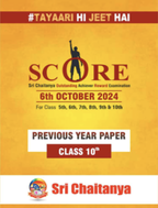 Sri chaitanya class 10th scholarship test sample paper