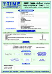 CAT 15 Months Coaching for Nov’25 Attempt - Regular