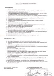 Spark Education Services brochure