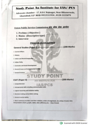 Study Point Overview