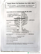 Study Point Overview