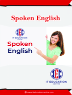 IT Education Spoken English brochure