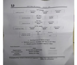 Ulka shah group tution