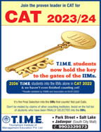TIME KOLKATA CAT RESULT