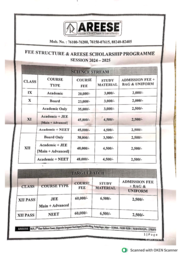 Areese institute Brochure