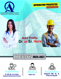 Arastu Coaching Institute Brochure