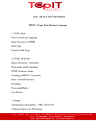 Full Stack Developer