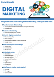 Digital Marketing Codesquadz brochure
