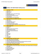 SAP-ABAP-Module-Training-Syllabus