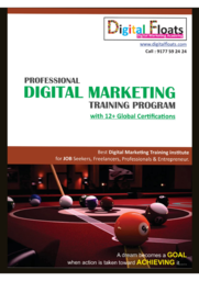 Digital Floats - Digital Marketing Course in Hyderabad