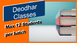 Deoghar Classes Brochure