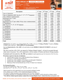 B.Des Course Brochure