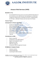 AWS Bochure