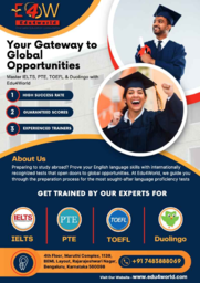 Test preparation brochure