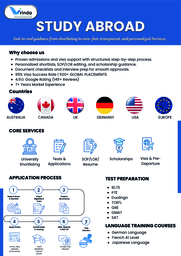 Vrinda Study Abroad Insertion Brochure