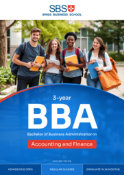 BBA - SBS - 3Y-Accounting & Finance
