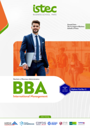 BBA - ISTEC - 15 Months - International Management