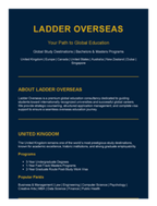 Ladder Overseas Brochure