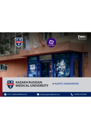 KAZAKH RUSSIAN MEDICAL UNIVERSITY ALMATY 2026-2027