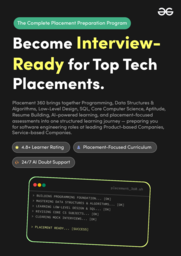 GeeksforGeeks Brochure