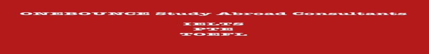 One bounce study abroad consultants