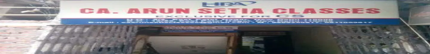 CA Arun Sethia Classes