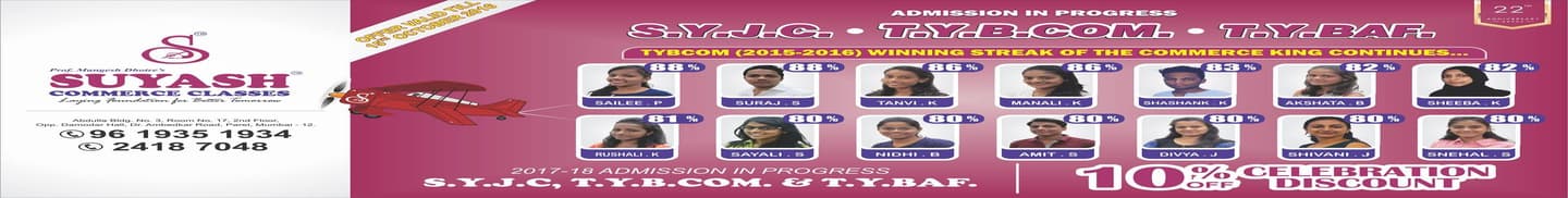 Suyash Commerce Classes