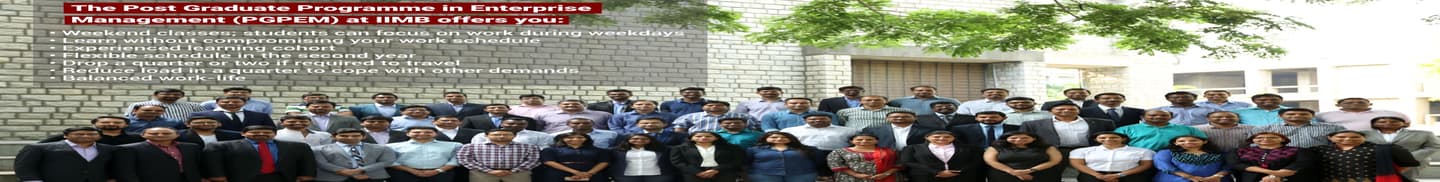 Indian Institute of Management Bangalore