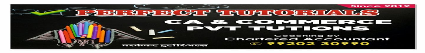 Perfect Tutorials Commerce & CA Academy : Courses and Fees 2026