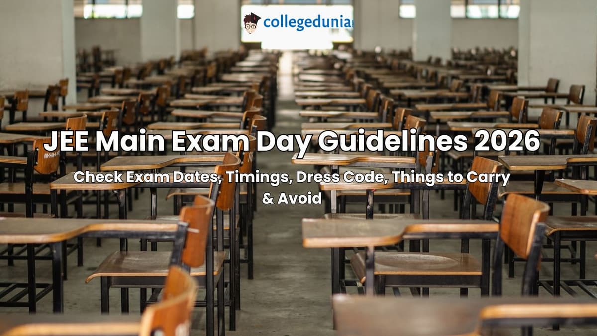 JEE Main guidelines
