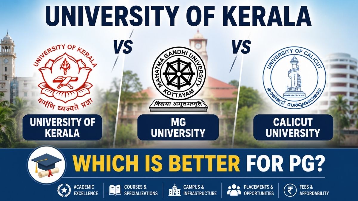 University of Kerala vs MG University vs Calicut University: Which Is Better for PG?
