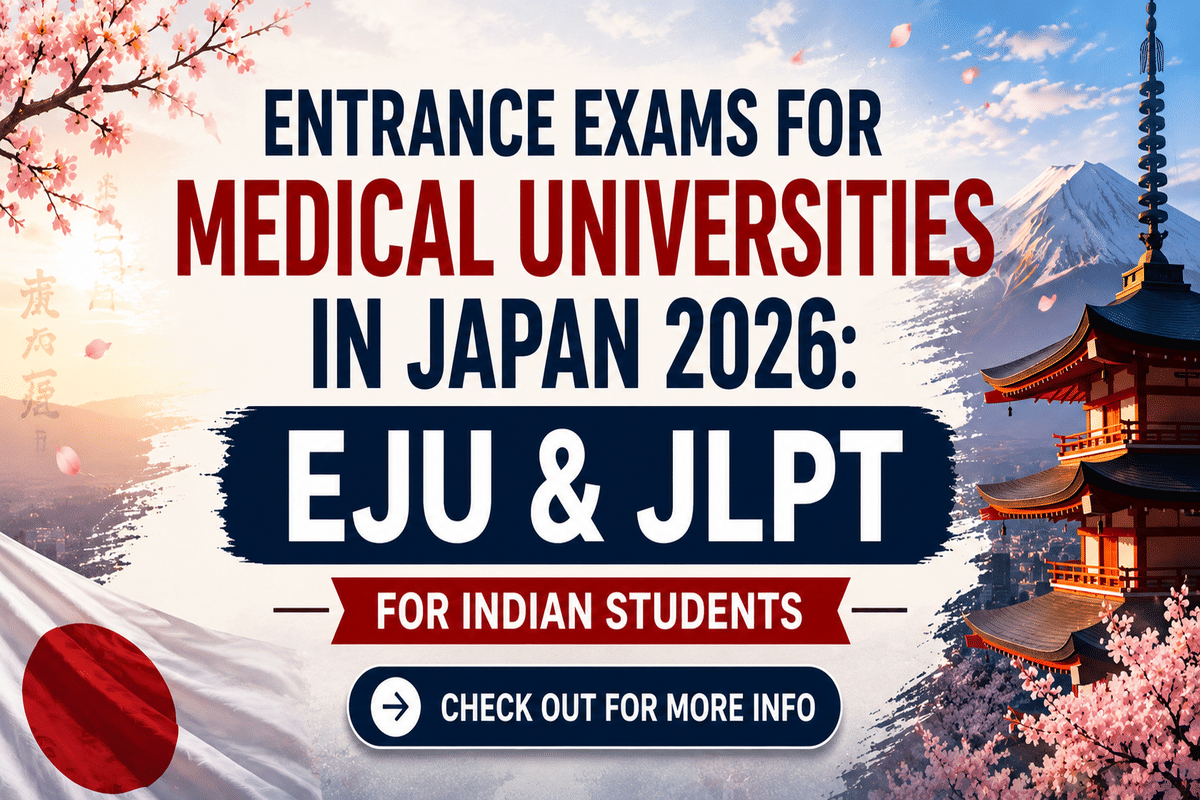 Entrance exams for Medical universities in Japan