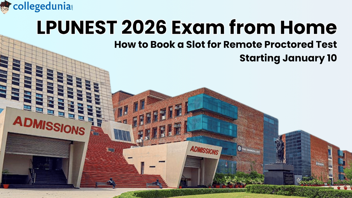 LPUNEST 2026 Exam from Home