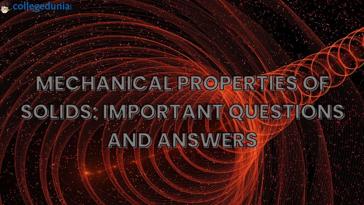 Mechanical Properties of Solids