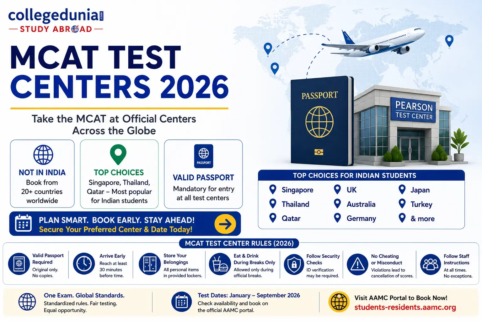 mcat test centers 2026