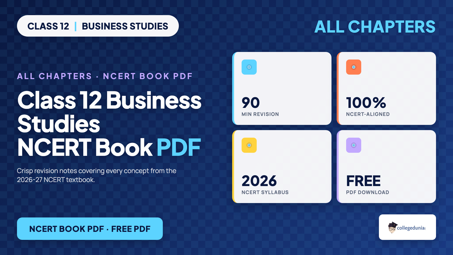 Class 12 Business Studies NCERT Book PDF